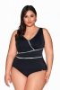 AVA SWIMWEAR STRÓJ KĄPIELOWY JEDNOCZĘŚCIOWY SKJ 62 BLACK